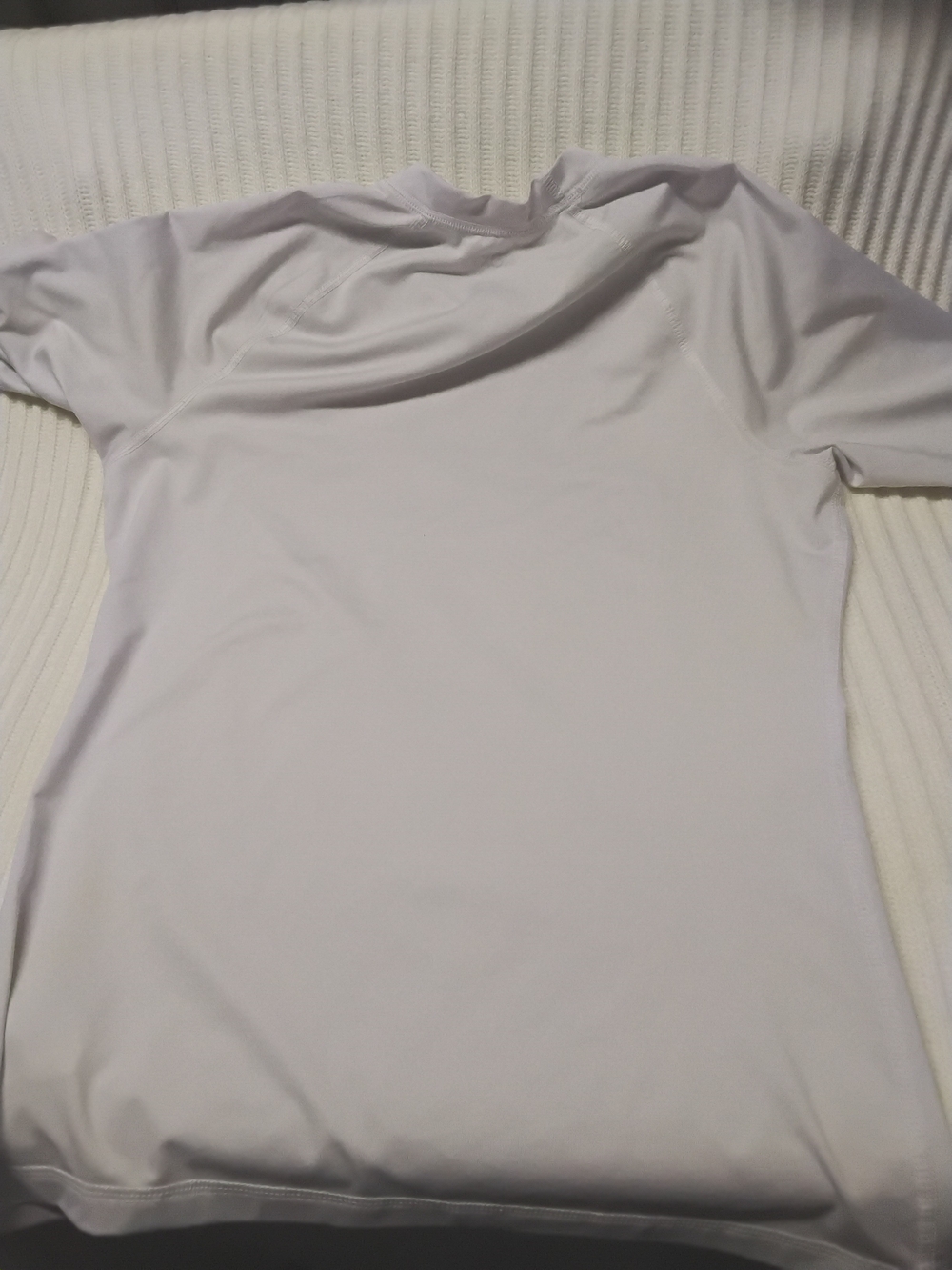 Roxy Women's White Rash Guard Top Size M - Picture 6 of 8